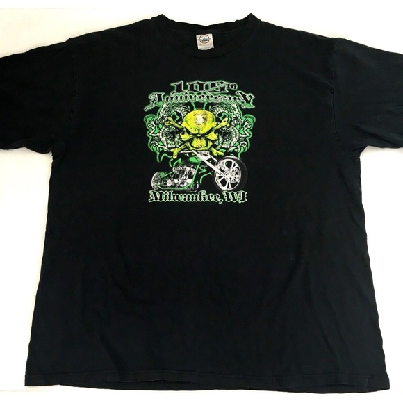 Delta Pro Weight XL T-Shirt Celebrating Harley-Davidson's 105th Anniversary SS - Picture 3 of 8